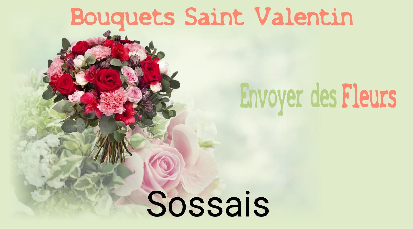 Roses de Saint-Valentin livrées à Sossais
